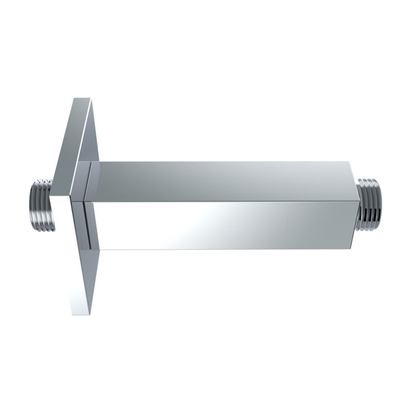 4" Metal Square Shower Arm ,Chrome
