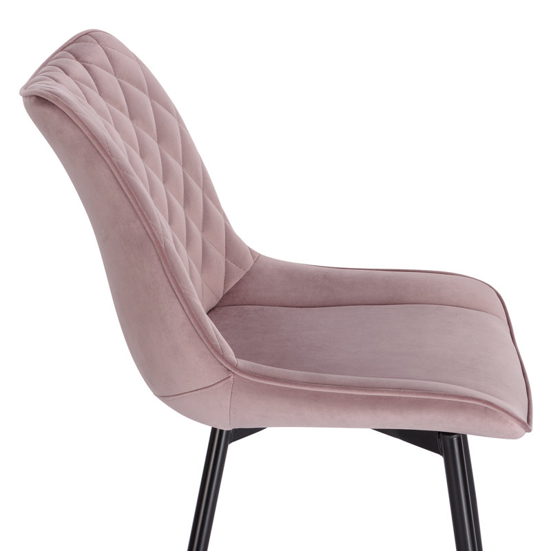Toombs Upholstered Dining Chair, Pink