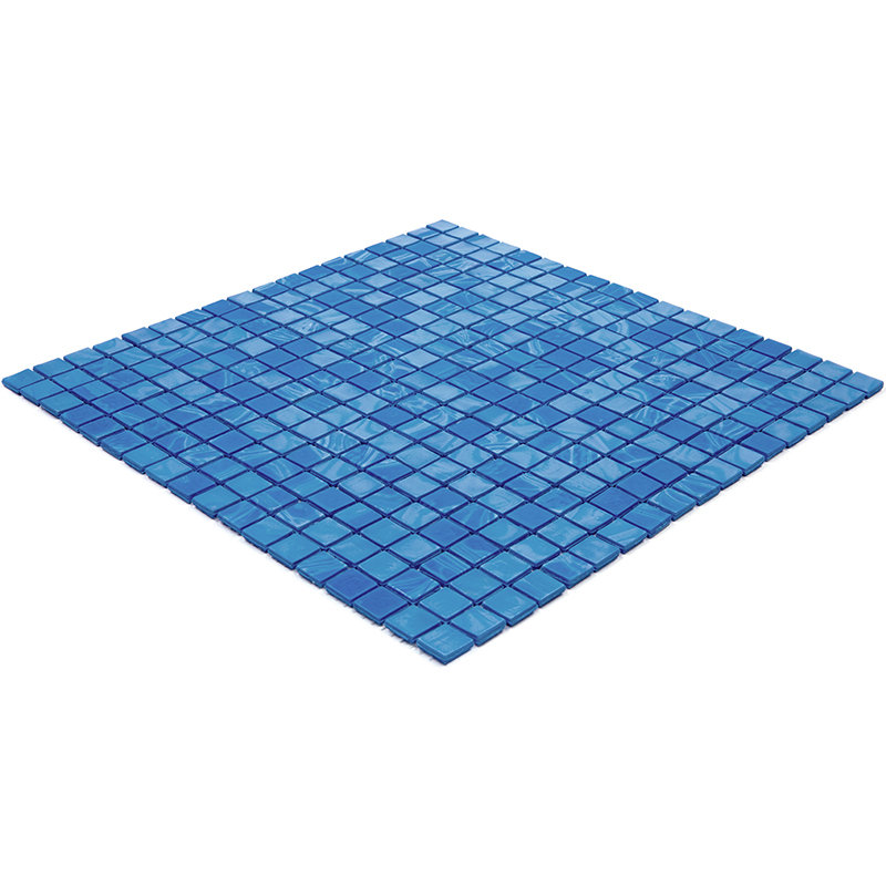 Skosh 0.6" x 0.6" Glass Grid Mosaic Wall & Floor Tile