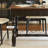 Multi-functional Rectangular Solid Wood Desk-1011730330