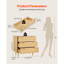 Commode 3 tiroirs en rotin