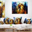 Mighty Lion Émergent - Coussin imprimé animal-30967678-30967681