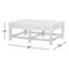 Table basse rembourrée Country Living