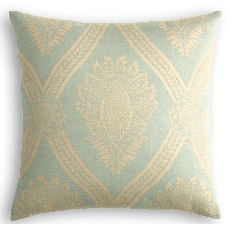 Period Piece Square Pillow Cover & Insert, 16" x 16", Brown