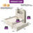 Balconera Platform Bed With Twin Size Trundle, LED Headboard With Storage & Power Outlets-114212891
