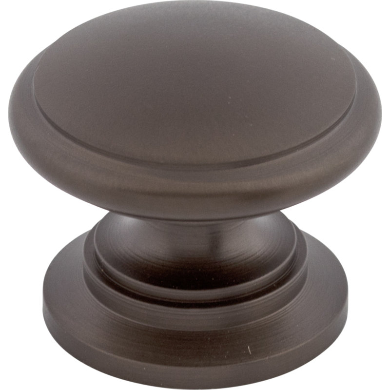 Ray 1 1/4" Diameter Round Knob, Oil Rubbed Bronze