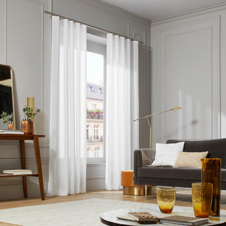Sheer Curtain, Width 200 x Drop 308cm