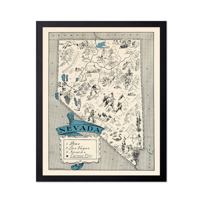 Nevada Pictorial Map