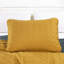  Ensemble de couvre-lit jaune 3 pièces-86776627