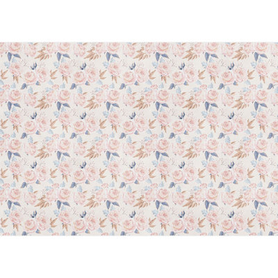 Bordure florale pelez et collez