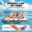 Non-Slip Water Floating Dock Mat with Detachable Ladder & Portable Carrying Bag-1785186441