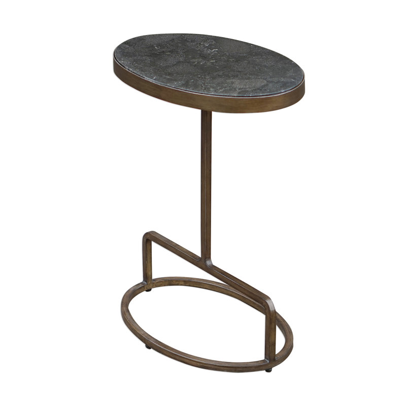 Schauer Stone Top End Table
