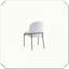 Chaise de salle à manger moderne 2 pièces-342030041