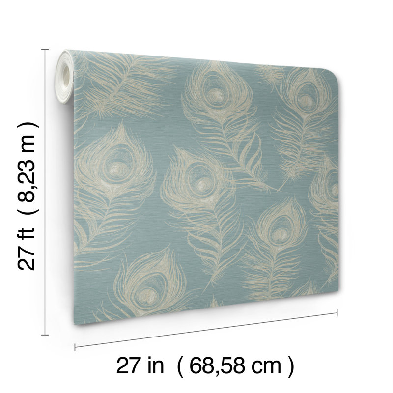 Wallpaper Roll, Dark Teal