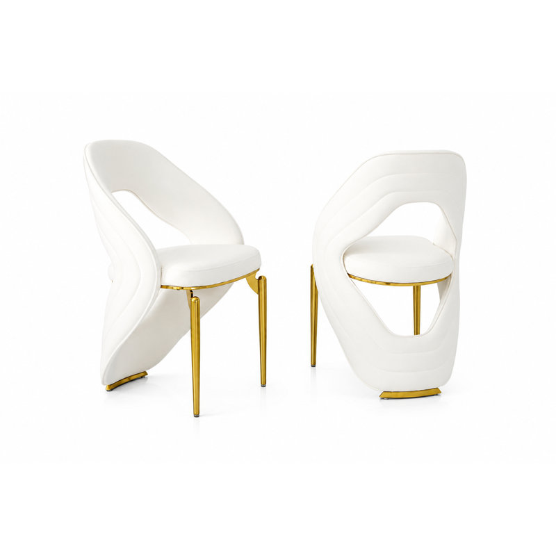 Chaise Carmina Ch49-nina-beige-or