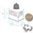Mendosa Wood Furniture Style Crate with 1 Door-133278331-133278329