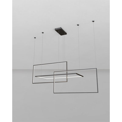 Eire - Linear Pendant - Dark Matt
