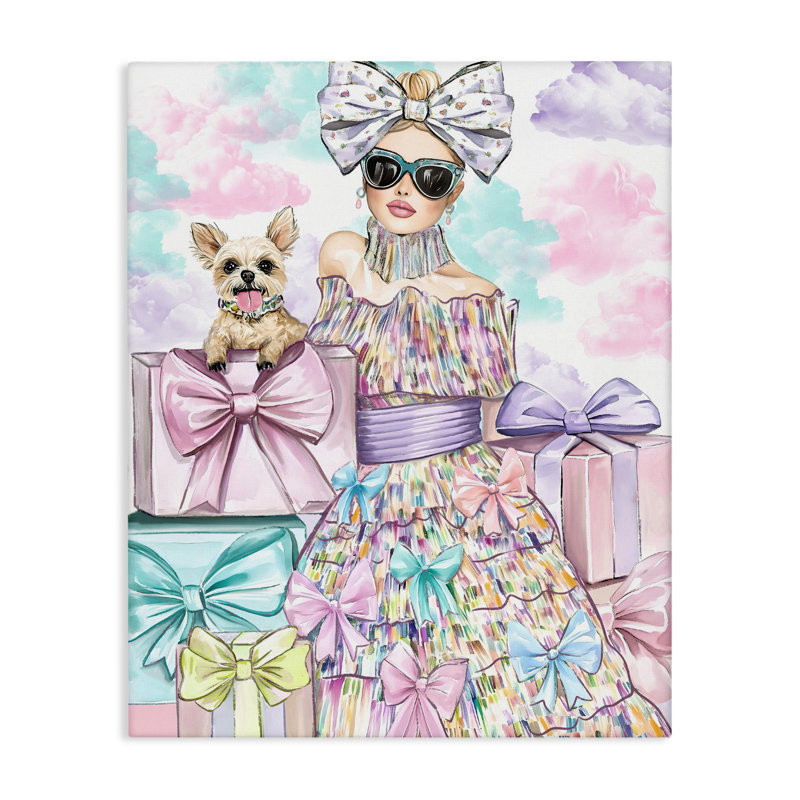 «Fashion Ribbon», par Jess Stempel, H 20 po x l 16 po