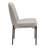 Modern Curved Back Dining Chair With Metal Base, Upholstered Accent Chair For Dining Room, Home Office-1735516132