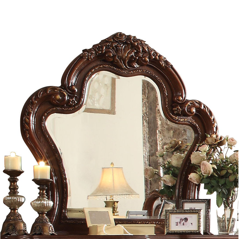 Posidon Wood Wall Mirror