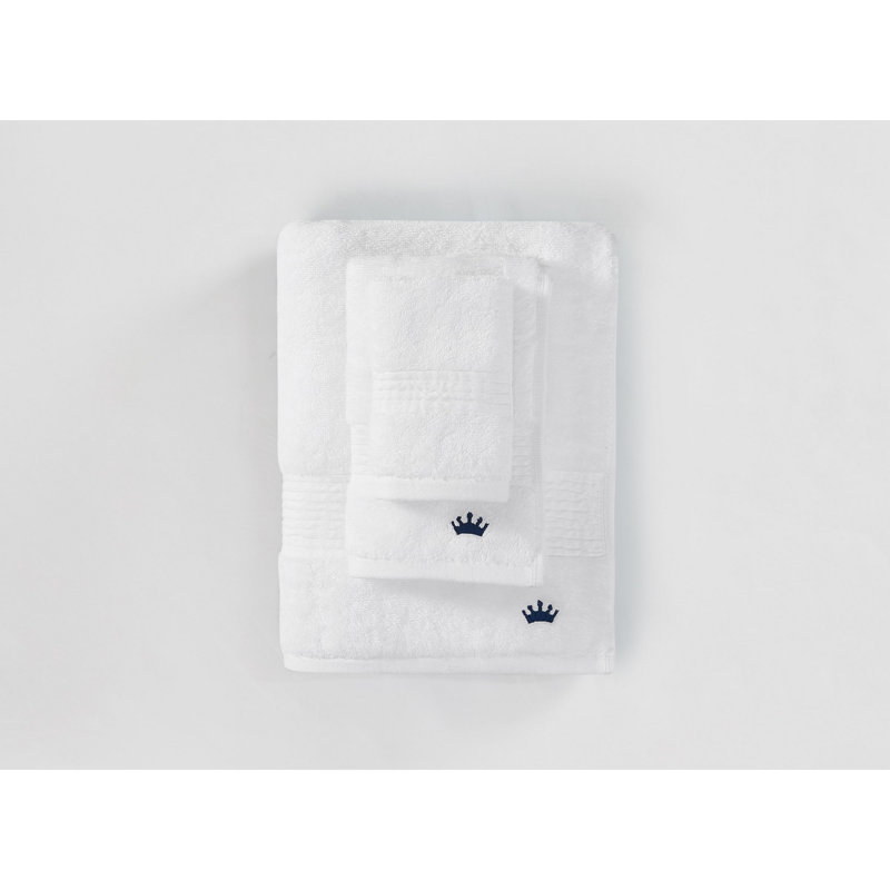  Ensemble de serviettes 8 pièces en coton et coton TENCEL, Blanc