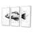 Cadre flottant blanc