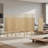 8 Panel Folding Room Divider Screen Privacy Screen Freestanding