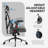 Kymberlie Ergonomic Mesh Task Chair with Headrest-684080717