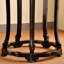 Cinq bonsaïs en bois massif de style chinois