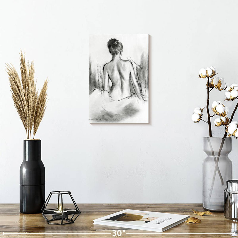 Silhouette douce Leisha VI, H 12 po x l 8 po