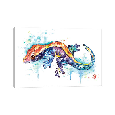 «Gecko» par Lisa Whitehouse - impression d'art graphique