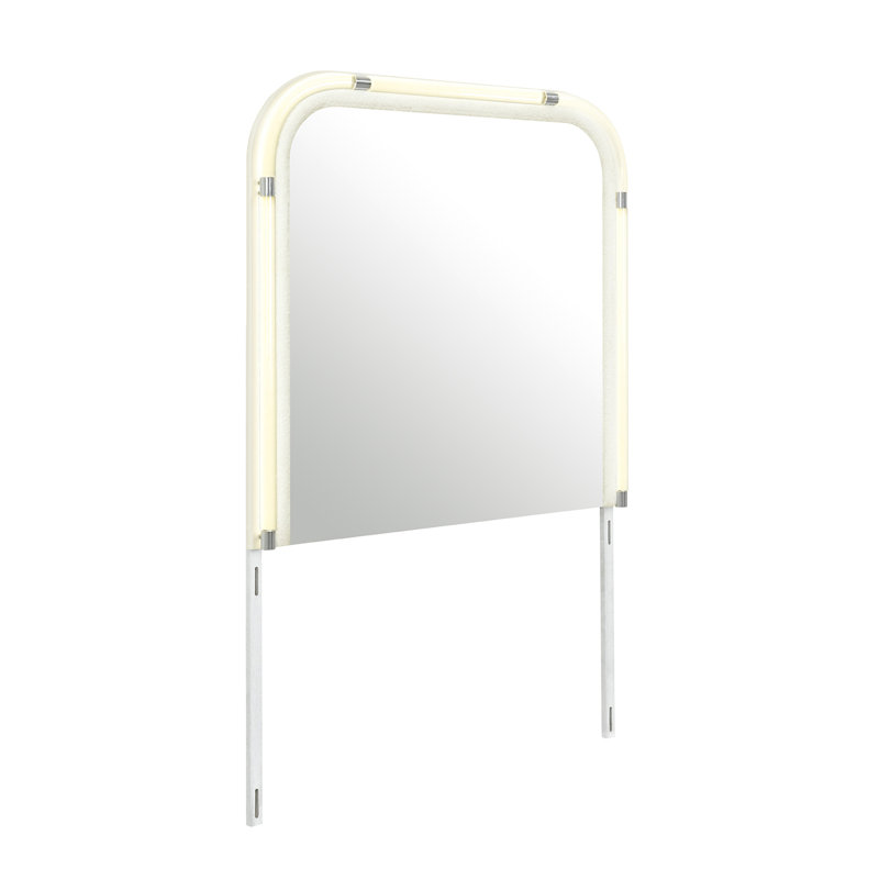 Nora Beige Mirror With LED