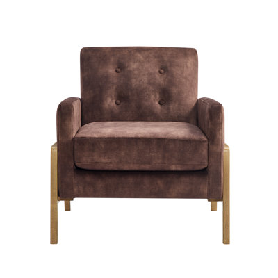 Matson Tufted Back Accent Chair - Espresso