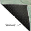 Tapis bleu sarcelle lavable à la machine de qualité supérieure 1 pi 8 po x 2 pi 6 po Cerrito AMF508-103832628