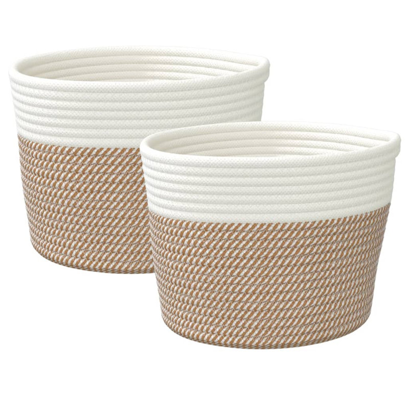 House Of Hampton Fabric Decorative Basket