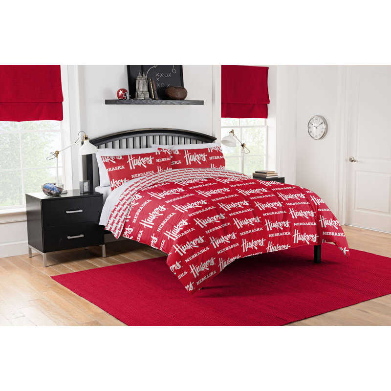 NCAA Rotary Bed In A Bag Set, Twin XL Comforter + 3 Additional Pieces