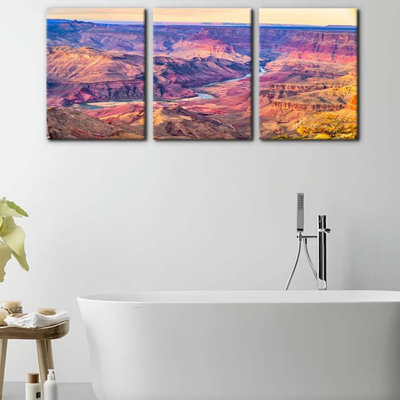 3 Piece Wrapped Canvas Wall Art