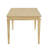 Bella Parsons Rectangular Solid Rubberwood Dining Table