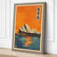 Sydney at Sunrise Japandi - Wrapped Canvas-922756356-922756357