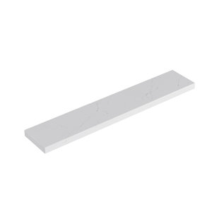21" Quartz White Vanity Sidesplash