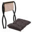 Quintanar 47cm Wide Solid Colour Footstool Ottoman