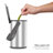 Multipurpose Stainless Steel 1 Gallon Countertop Can