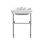 Cheviot Products Essex 24" Console Bathroom Sink with Overflow & Metal Base