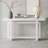 Wood Console Table with Trestle Base-19051580-10751609