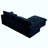 Sectional Sofa Comfy Corduroy Couch For Living Room With Pillows And Round Armrests, Modern Corduroy Sofa Sleeper Deep Couches With Storage Ottoman-839455889
