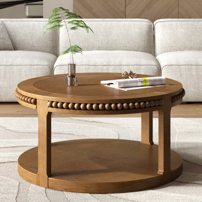 Table basse festonnée: forme unique à bord ondulé, pièce centrale élégante pour les espaces élégants.