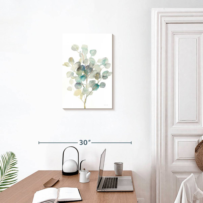 Harnek Eucalyptus White I, 24" H x 16" W