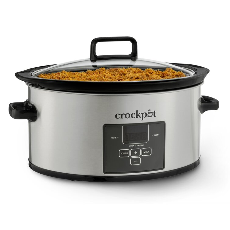 Crock-Pot 3.5-Quart Manual Casserole Crock™ Slow Cooker, Stainless