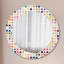 Huldar Glass Flat Wall Mirror