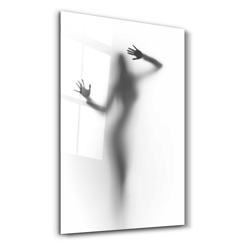 Peinture murale élégante en verre trempé 100% verre trempé, épaisseur: 0,16 pouce | Imprimé UV pour des couleurs éclatantes et une durabilité | Parfait pour la décoration intérieure et l'esthétique moderne